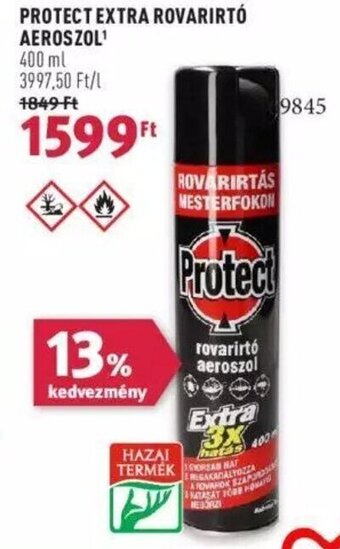 Rossmann PROTECT EXTRA ROVARIRTÓ AEROSZOL 400 ml ajánlat