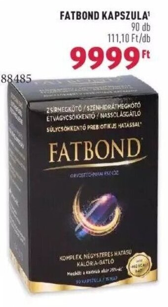 Rossmann FATBOND KAPSZULA 90 db ajánlat