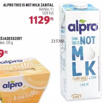 Rossmann ALPRO SZÓJADESSZERT 125 g ajánlat