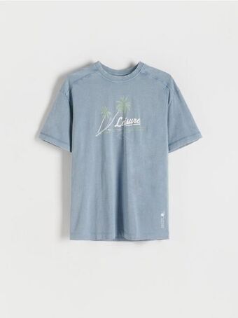 Reserved Oversized póló domború mintával ajánlat