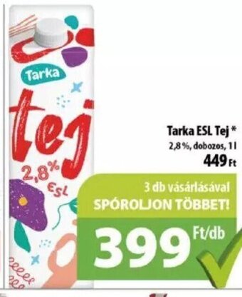 Coop Tarka ESL Tej 1 l ajánlat