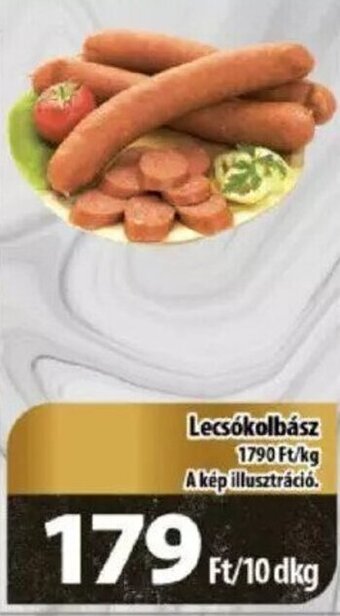 Coop Lecsókolbász 10 dkg ajánlat