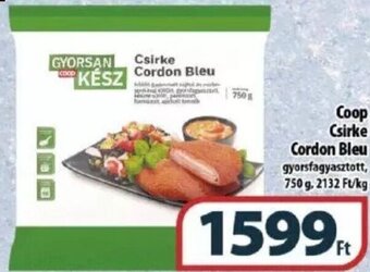 Coop Coop Csirke Cordon Bleu 750 g ajánlat
