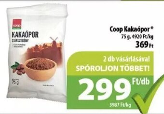Coop Coop Kakaópor 75 g ajánlat
