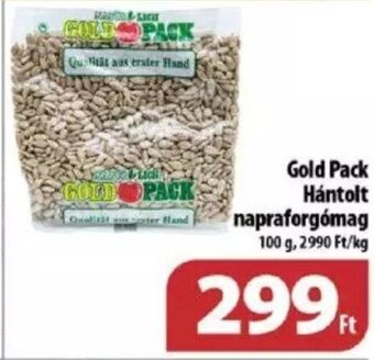 Gold Pack Hántolt napraforgómag 100 g