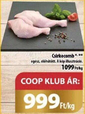 Coop Csirkecomb 1 kg ajánlat