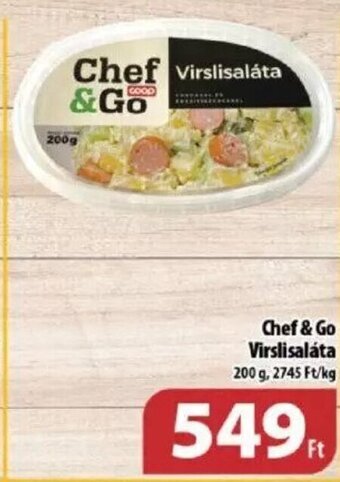 Coop Chef & Go Virslisaláta 200 g ajánlat