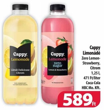 Coop Cappy Limonádé 1,25 l ajánlat