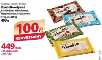 Konafetto ostyarúd 140 g