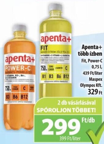 Apenta+ több ízben 0,75 l