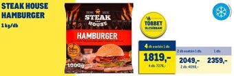 Metro STEAK HOUSE HAMBURGER 1 kg ajánlat