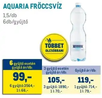 AQUARIA FRÖCCSVÍZ 1,5 l