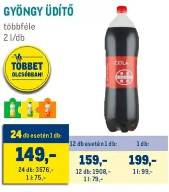 GYÖNGY ÜDÍTŐ 2 l