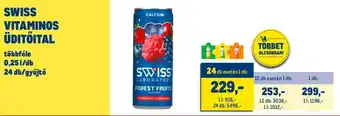 Metro SWISS VITAMINOS ÜDITŐITAL 0,25 l ajánlat