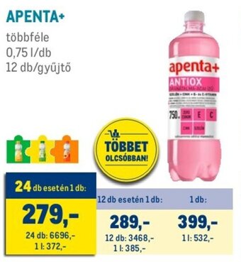 Metro APENTA+ 0,75 l ajánlat