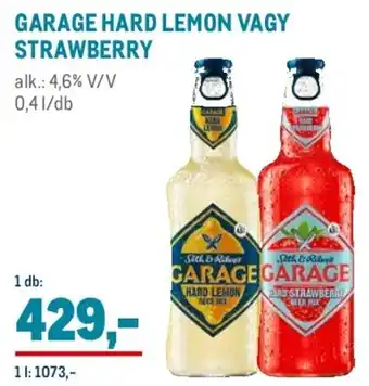GARAGE HARD LEMON VAGY STRAWBERRY 0,4 l