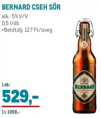 Metro BERNARD CSEH SÖR 0,5 l ajánlat