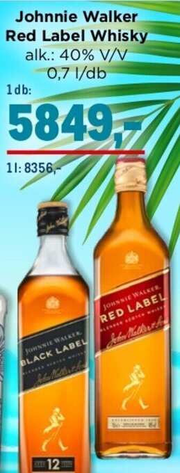 Metro Johnnie Walker Red Label Whisky 0,7 l ajánlat