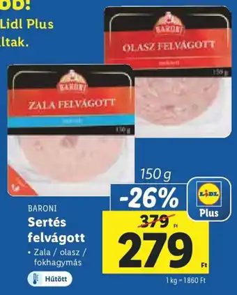 Lidl BARONI Sertés felvágott 150 g ajánlat