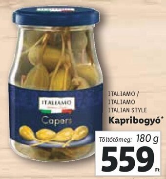 ITALIAMO / ITALIAMO ITALIAN STYLE Kapribogyó 180 g