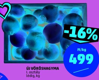 PENNY ÚJ VÖRÖSHAGYMA 1 kg ajánlat