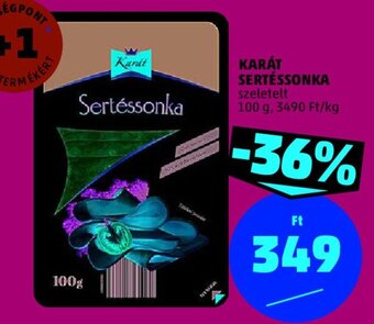 PENNY KARÁT SERTÉSSONKA 100 g ajánlat