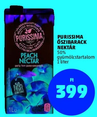 PENNY PURISSIMA ŐSZIBARACK NEKTÁR 1 l ajánlat