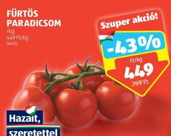 ALDI FÜRTÖS PARADICSOM 1 kg ajánlat