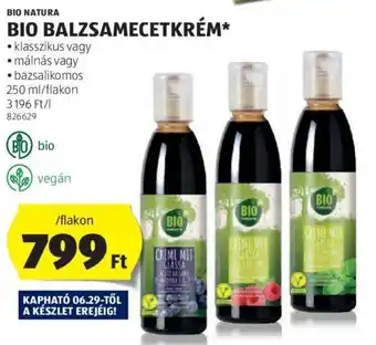 BIO NATURA BIO BALZSAMECETKRÉM 250 ml