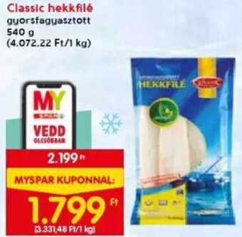 Spar Classic hekkfilé 540 g ajánlat