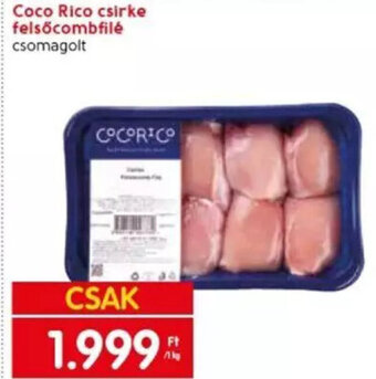 Spar Coco Rico csirke felsőcombfilé 1 kg ajánlat