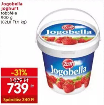 Spar Jogobella joghurt 900 g ajánlat