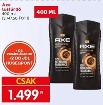 Spar Axe tusfürdő 400 ml ajánlat