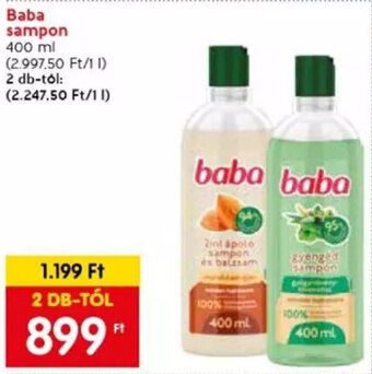 Spar Baba sampon 400 ml ajánlat