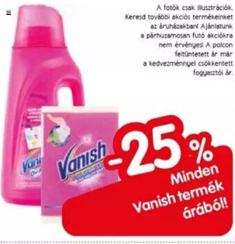 Spar Minden Vanish termék árából! ajánlat