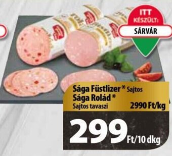 Coop Sága Füstlizer, Sága Rolád 10 dkg ajánlat