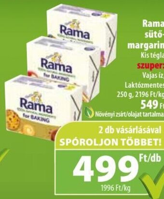Coop Rama sütő-margarin 250 g ajánlat