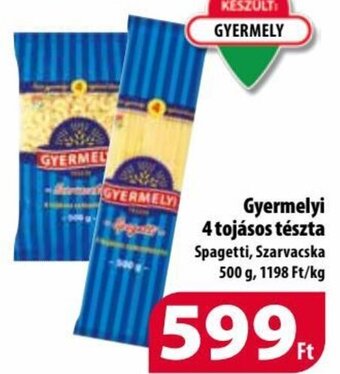 Gyermelyi 4 tojásos tészta 500 g