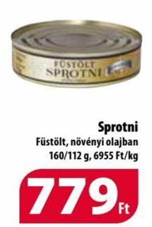 Coop Sprotni 160 / 112 g ajánlat