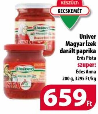 Coop Univer Magyar Ízek darált paprika 200 g ajánlat