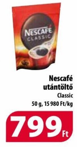 Coop Nescafé utántöltő 50 g ajánlat