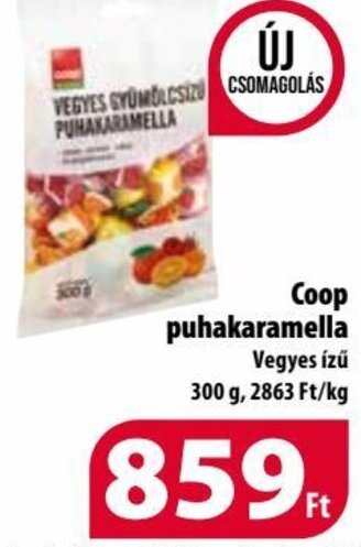 Coop Coop puhakaramella 300 g ajánlat