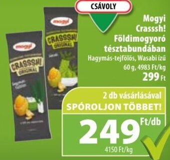 Coop Mogyi Crasssh! Földimogyoró tésztabundában 60 g ajánlat