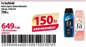 Coop Fa tusfürdő 250 ml ajánlat