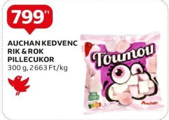 Auchan AUCHAN KEDVENC RIK & ROK PILLECUKOR 300 g ajánlat