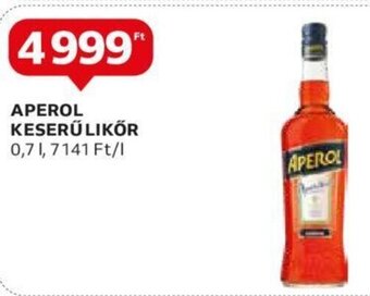 Auchan APEROL KESERŰ LIKŐR 0,7 l ajánlat