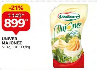 Auchan UNIVER MAJONÉZ 510 g ajánlat