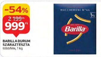 BARILLA DURUM SZÁRAZTÉSZTA 1 kg