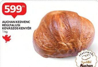 AUCHAN KEDVENC RÉGI FALUSI KOVÁSZOS KENYÉR 1 kg