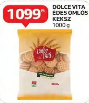 Auchan DOLCE VITA ÉDES OMLÓS KEKSZ 1000 g ajánlat